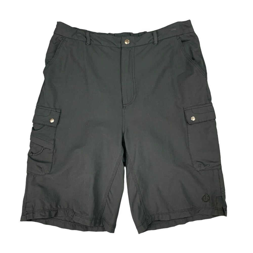Novara Mountain Bike Shorts Mens L Large Metro Gel Double Cargo Pocket Cycling